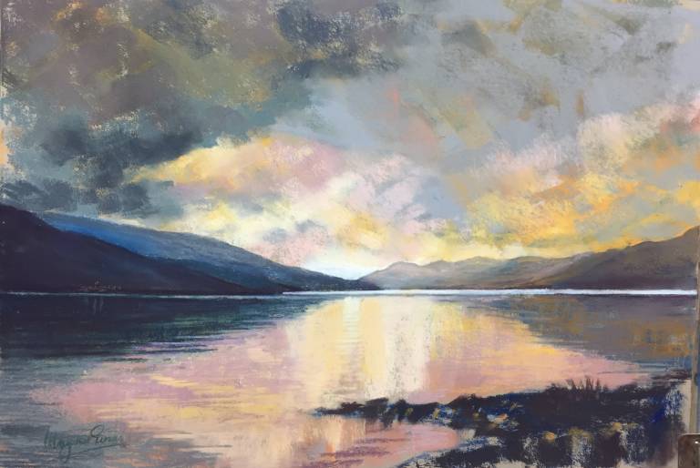 Shimmering Light , Loch Earn - Margaret Evans