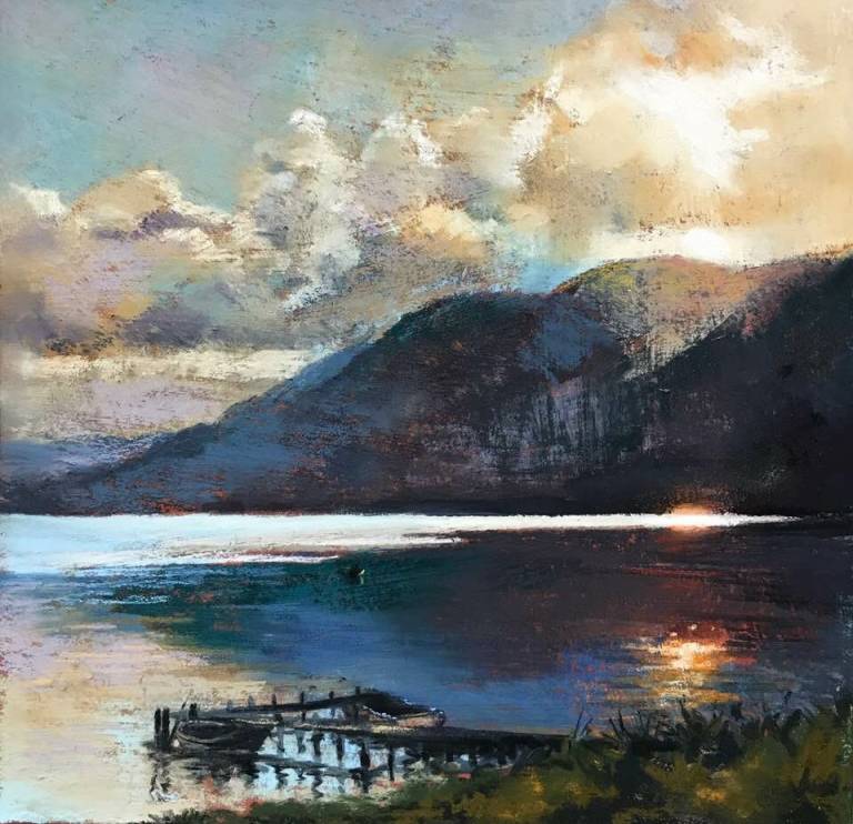 Margaret Evans - Sultry Evening , Loch Earn