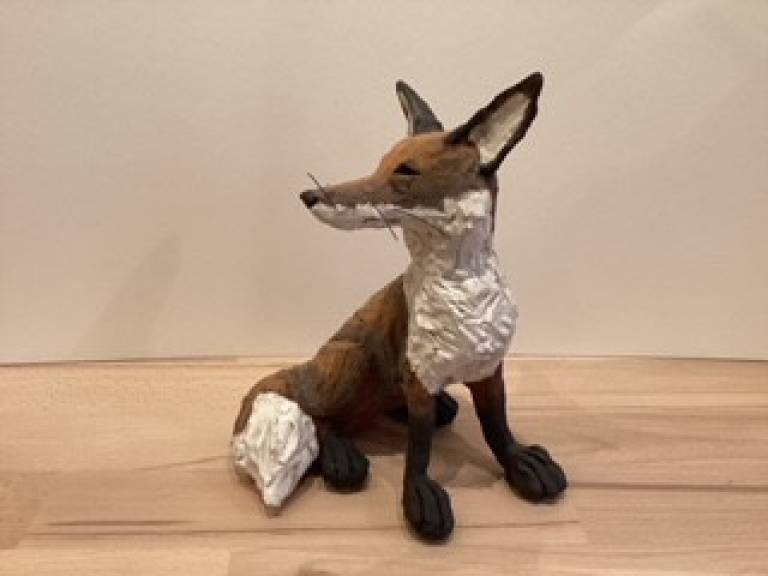 Medium Fox                       SOLD - Christine Cummings