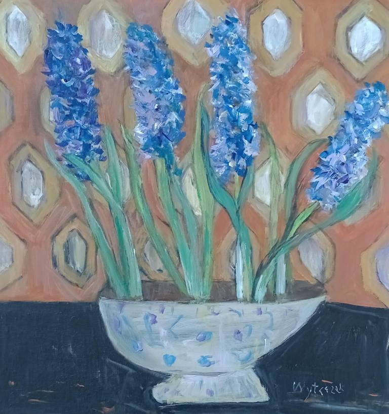 Blue Hyacinths - Caroline  Plummer
