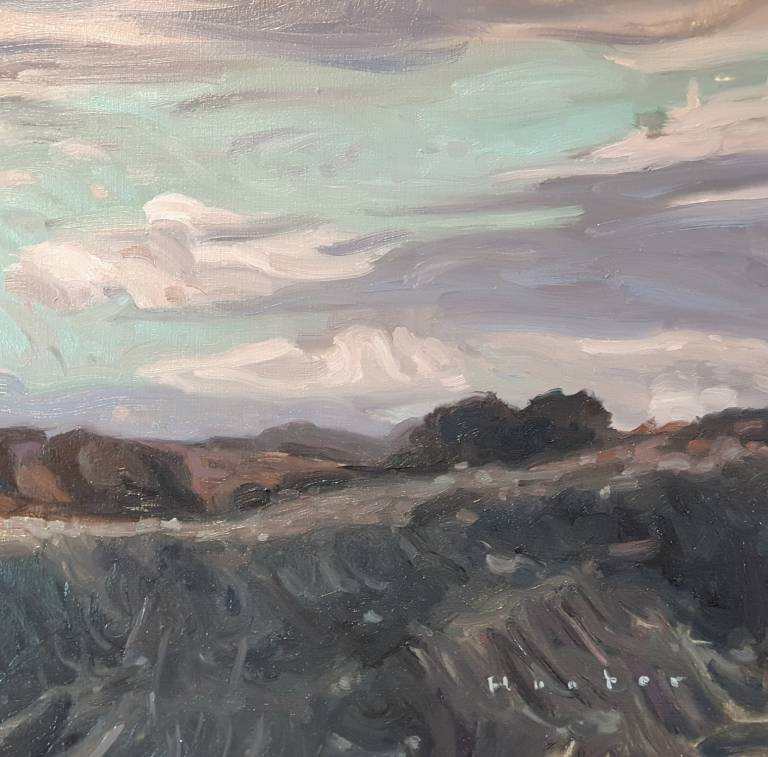 Knapdale Winter Skies - Caroline  Hunter