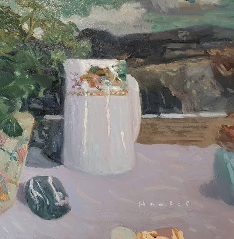 Summer Table , Painted Fields - Caroline  Hunter