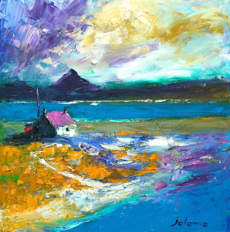 Stormy morninglight Isle of Benbecula - John Lowrie Morrison OBE