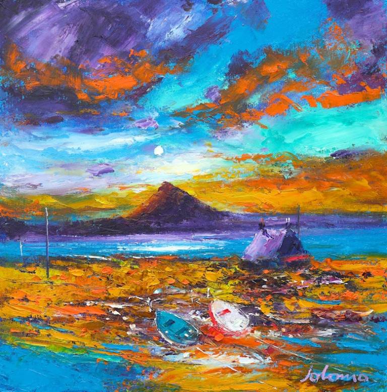 Autumnlight on the Uists                             SOLD - John Lowrie Morrison OBE