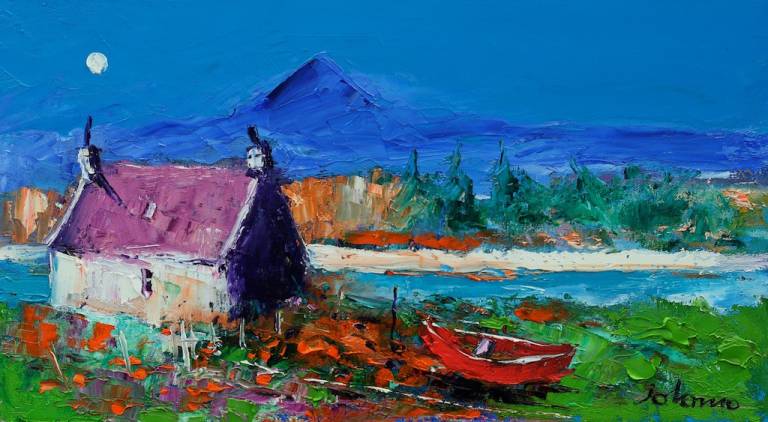 On the shore Isle of Harris - John Lowrie Morrison OBE