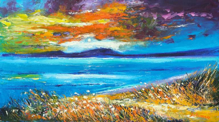 Morning storm Isle of Isla - John Lowrie Morrison OBE