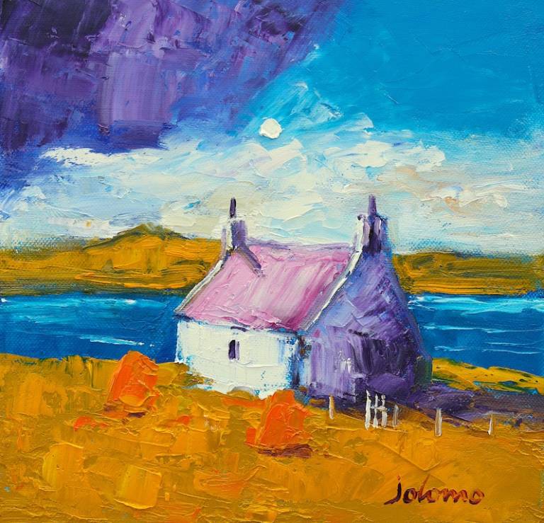 Twa haystacks Isle of Harris - John Lowrie Morrison OBE