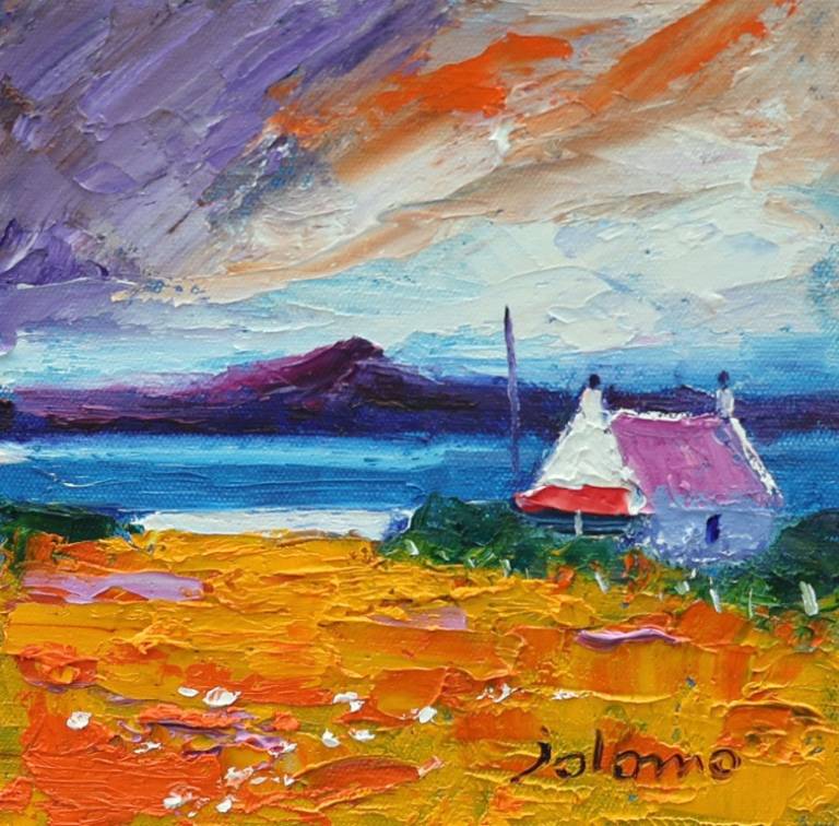 Morninglight over Gigha - John Lowrie Morrison OBE