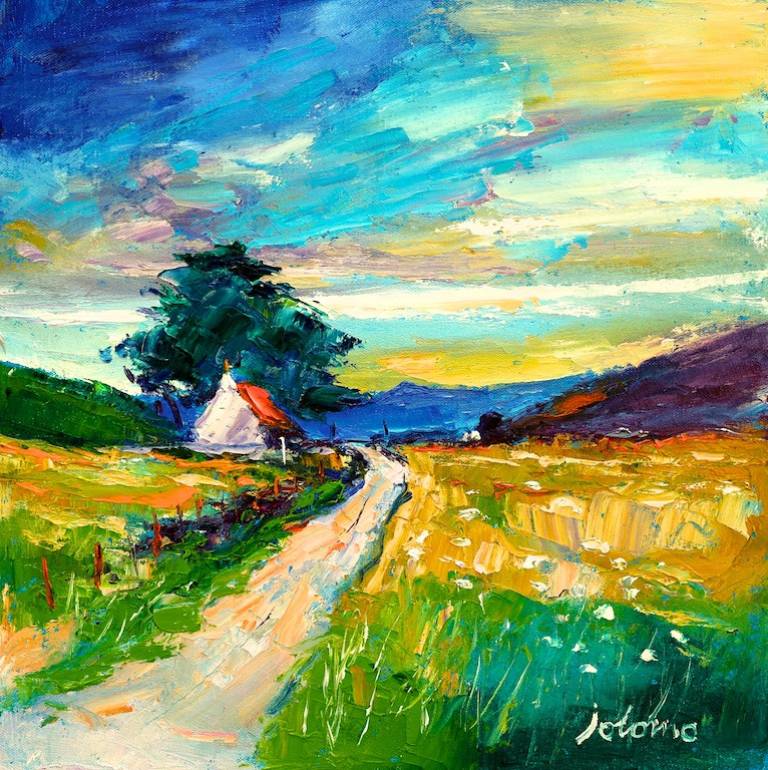 Summerlight The Keillmore Road Tayvallich - John Lowrie Morrison OBE