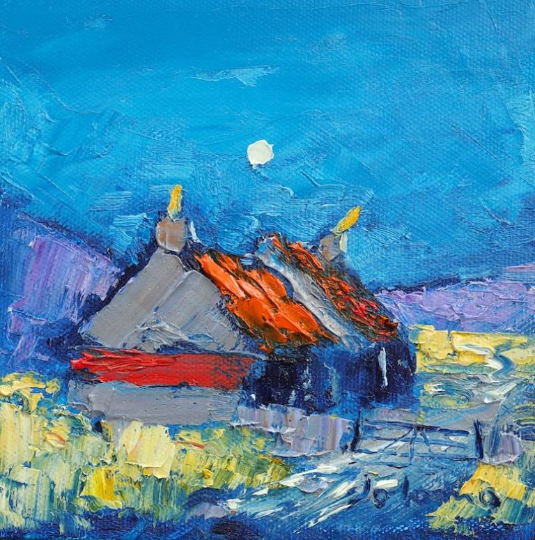 The old school house at New Ulva - John Lowrie Morrison OBE