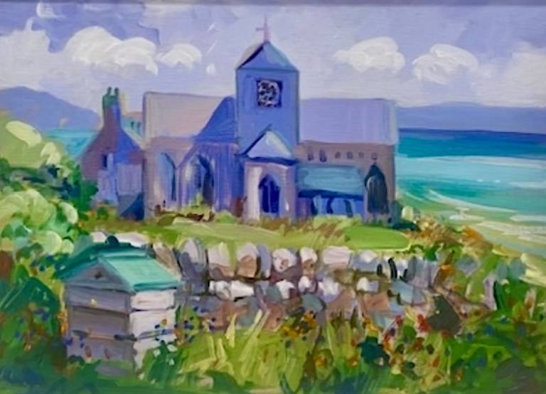 Beehives Iona Abbey - Ann Vastano
