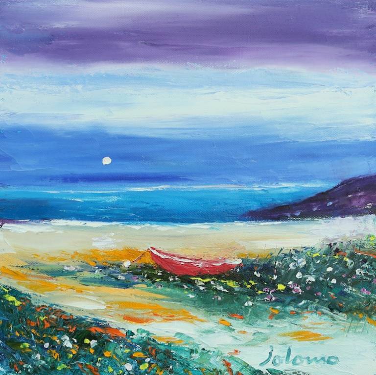 The red boat Benbecula - John Lowrie Morrison OBE