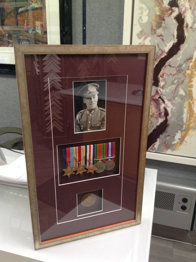 Military Memorabilia - Bespoke Framing