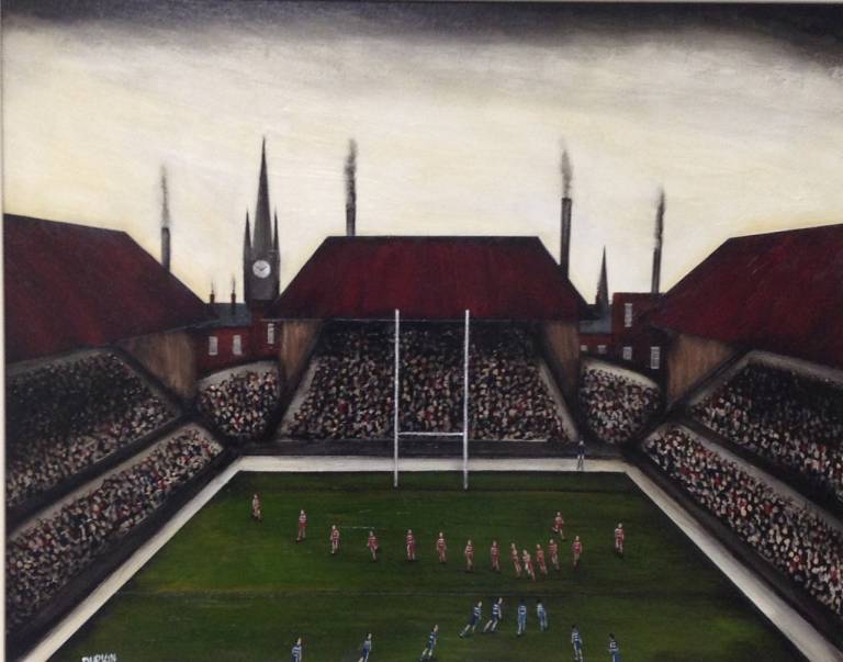 Rugby - Commission - SOLD - Sean  Durkin