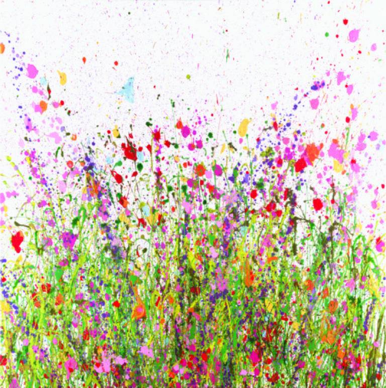 I Love You - Hand Finished Canvas - Yvonne  Coomber