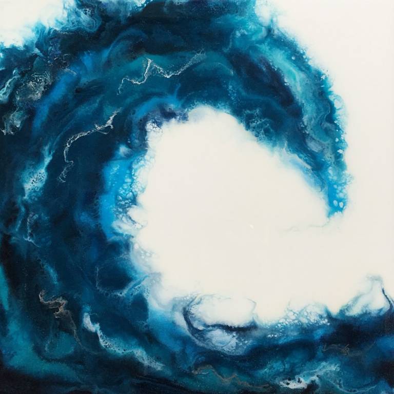 Fusion - Blue Wave - SOLD - Tamsin Pearse
