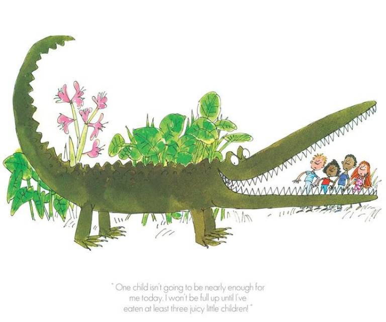 The Enormous Crocodile - One child is not enough - Roal Dahl & Quentin Blake