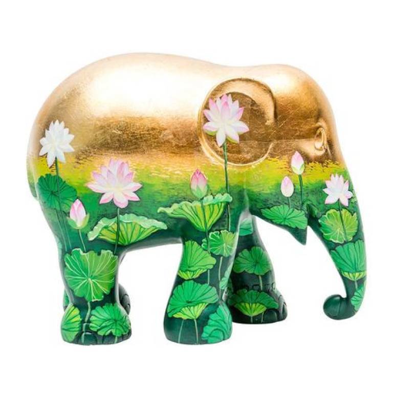 Golden Lotus - Elephant  Parade