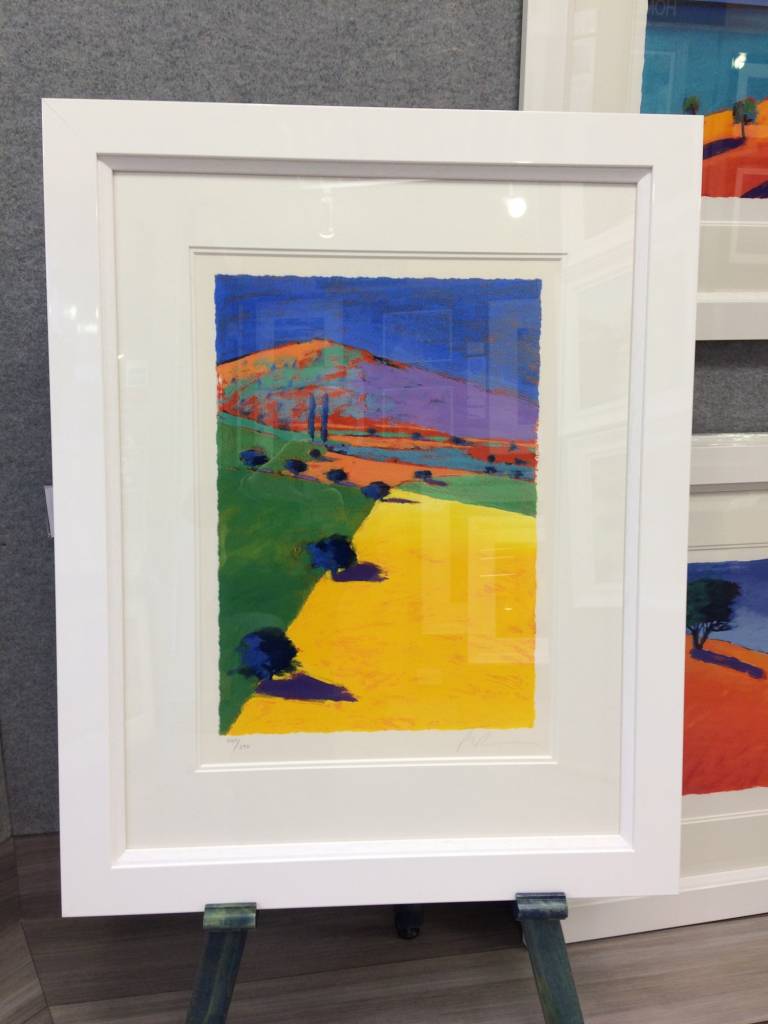 The Hill (Framed Example) - SOLD - Paul  Powis