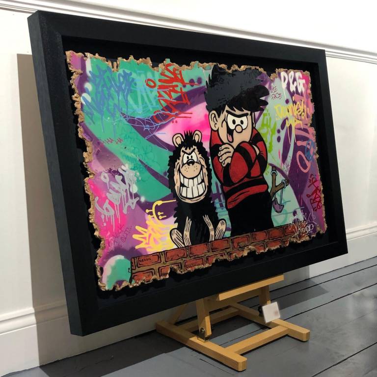 Dennis and Gnasher - SOLD - Commission - Sleek Studios