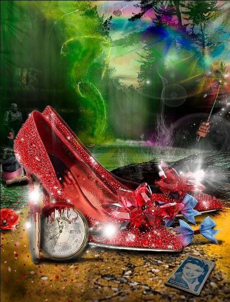 Ruby Slippers - Hand Finished Frame - Neil Pengelly