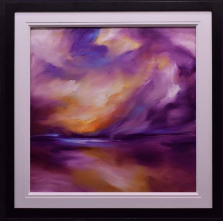Carla Raads - Mulberry Storm - SOLD