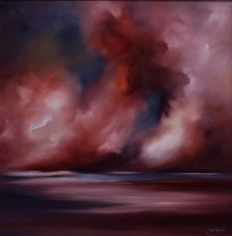 Fire in the Skies - SOLD - Commissions Available - Carla Raads