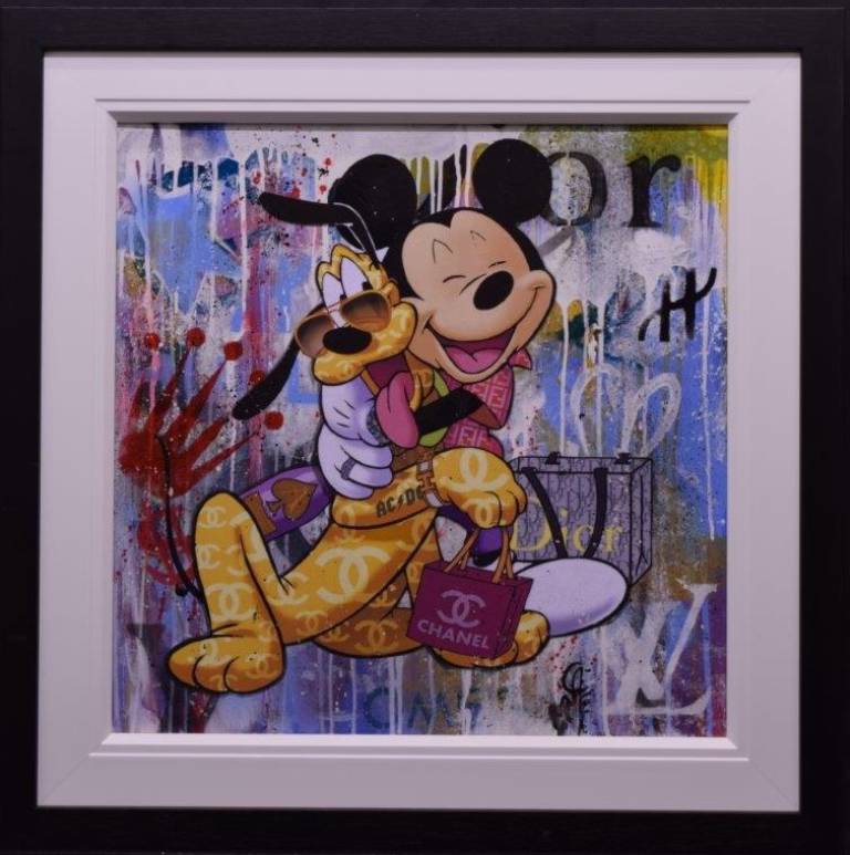 Micky & Goofy Style Icons - SOLD - Commissions Taken - Gary McNamara