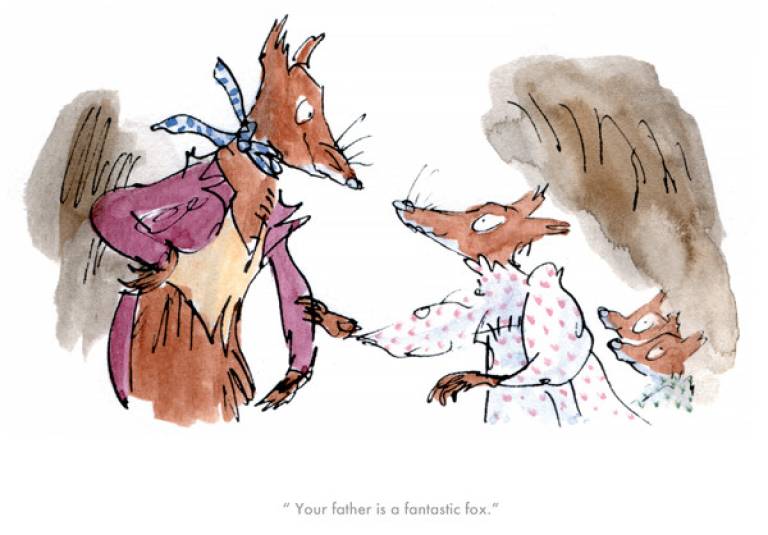 Your Father is a Fantastic Fox - Roal Dahl & Quentin Blake