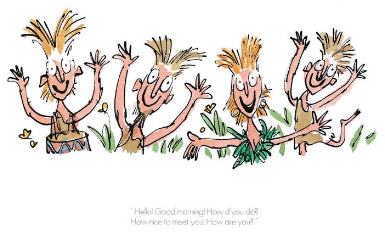 Hello, Good Morning.. - Charlie & the Chocolate Factory - Roal Dahl & Quentin Blake
