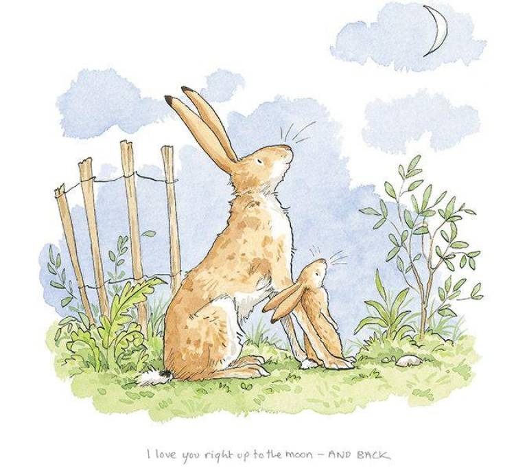 I Love You Right up to To The Moon and Back - Signed Edition - Anita Jeram