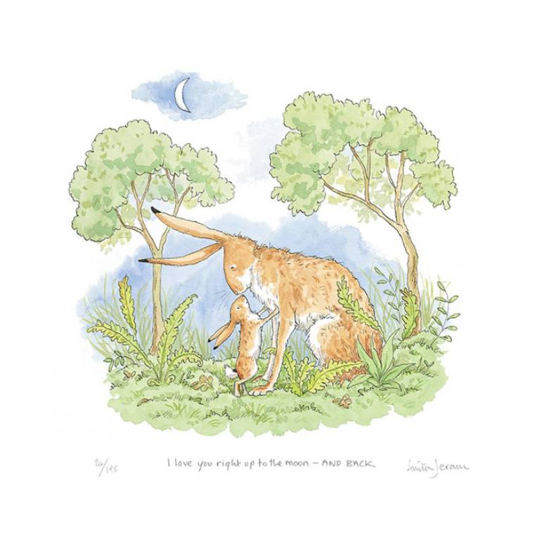 I Love You Right Up To The Moon and Back - Signed Edition - Anita Jeram