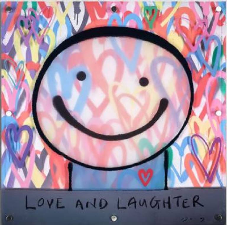 Doug Hyde - Love And Laughter - Acrylic Panel