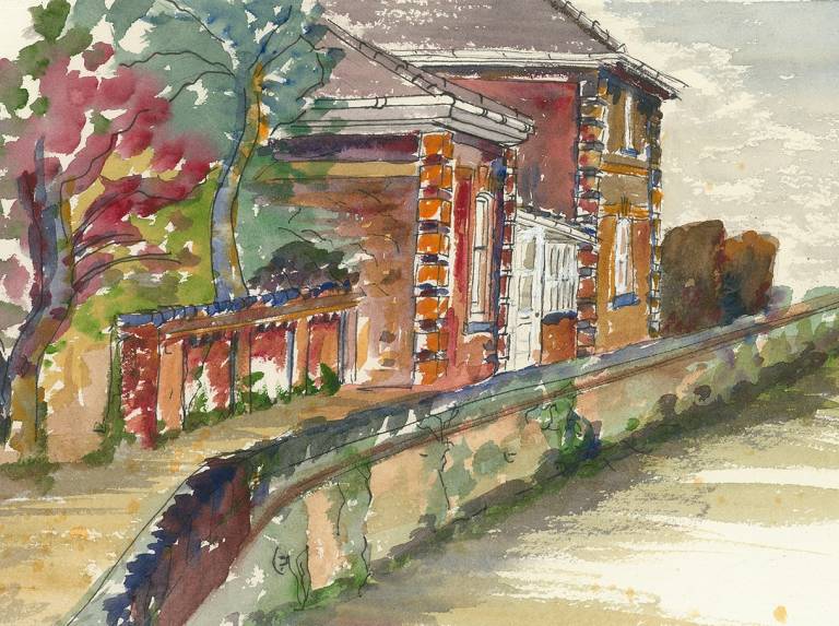 Clare Country Park Station House - card - Helen Prentice