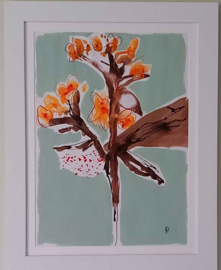 Orange Flowers - Helen Prentice