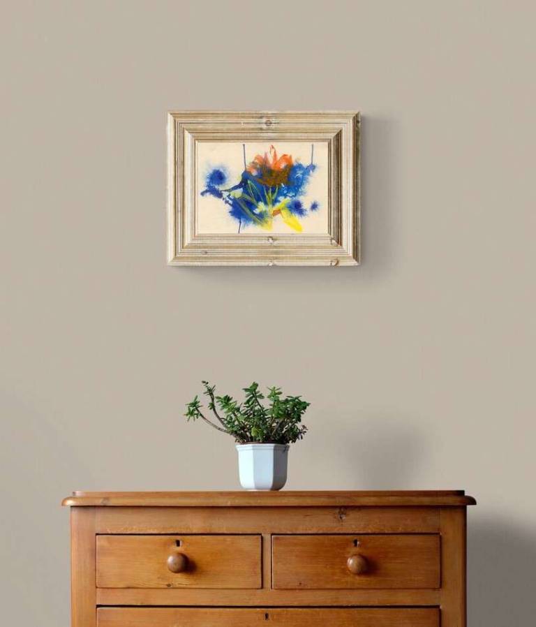 Orange over Blue - Helen Prentice