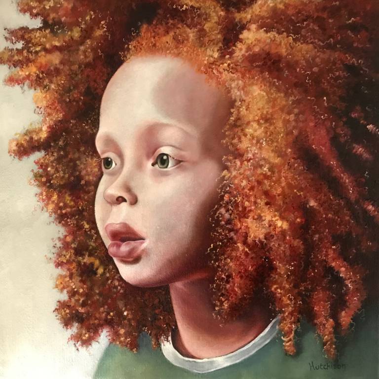 'Red Afro' - Susan Hutchison