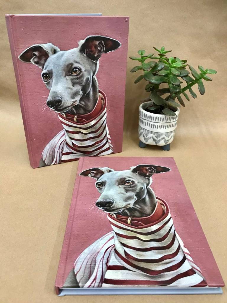'Dapper Dog' A5 Journal - Susan Hutchison