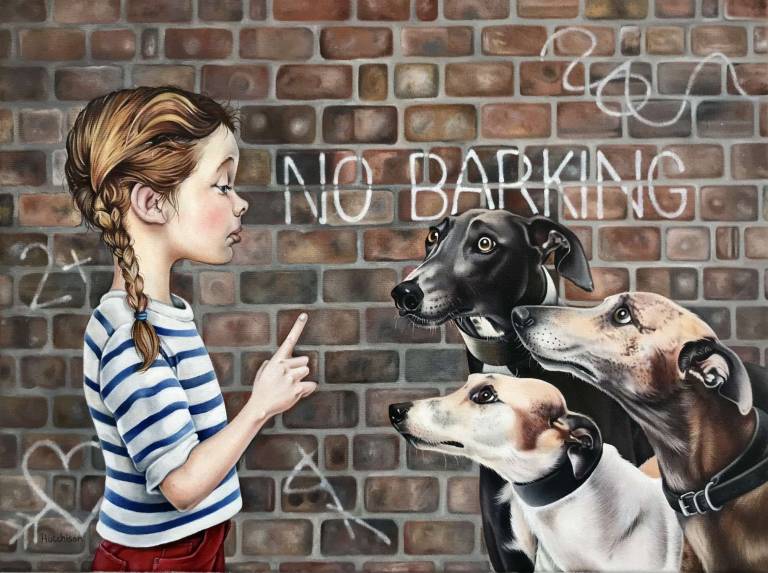 No Barking! - Susan Hutchison