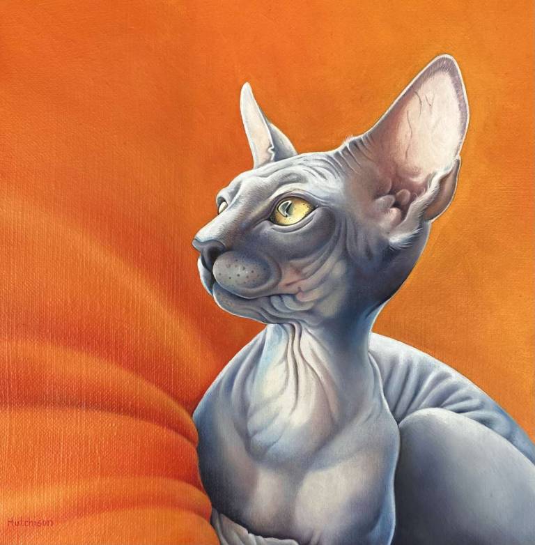 Sphynx - Cadmium Orange - Susan Hutchison