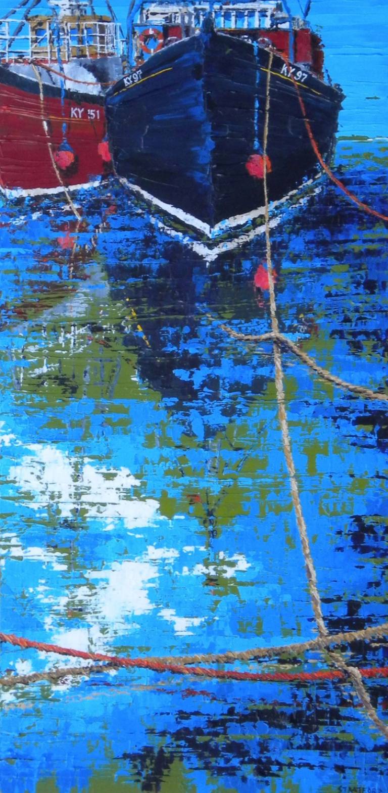 All Tied Up (SOLD) - Amanda Stratford