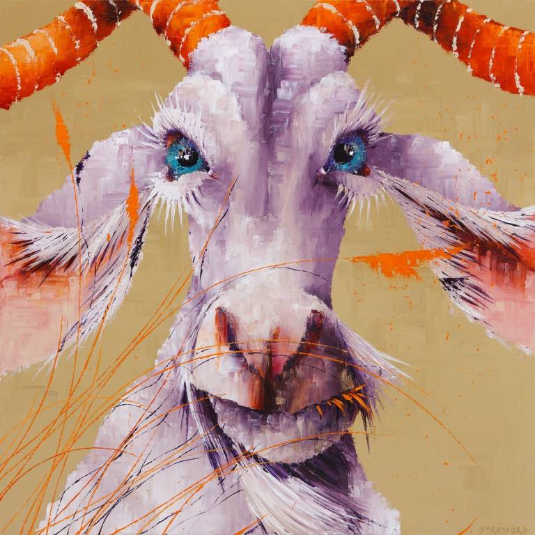 Capra Capricious (SOLD) - Amanda Stratford