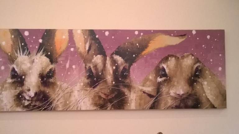 Carolyns Rabbits (SOLD) - Amanda Stratford