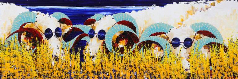 Cool Flock (SOLD) - Amanda Stratford