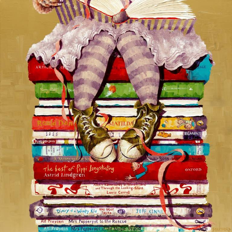 Tricky Toes (SOLD) - Amanda Stratford