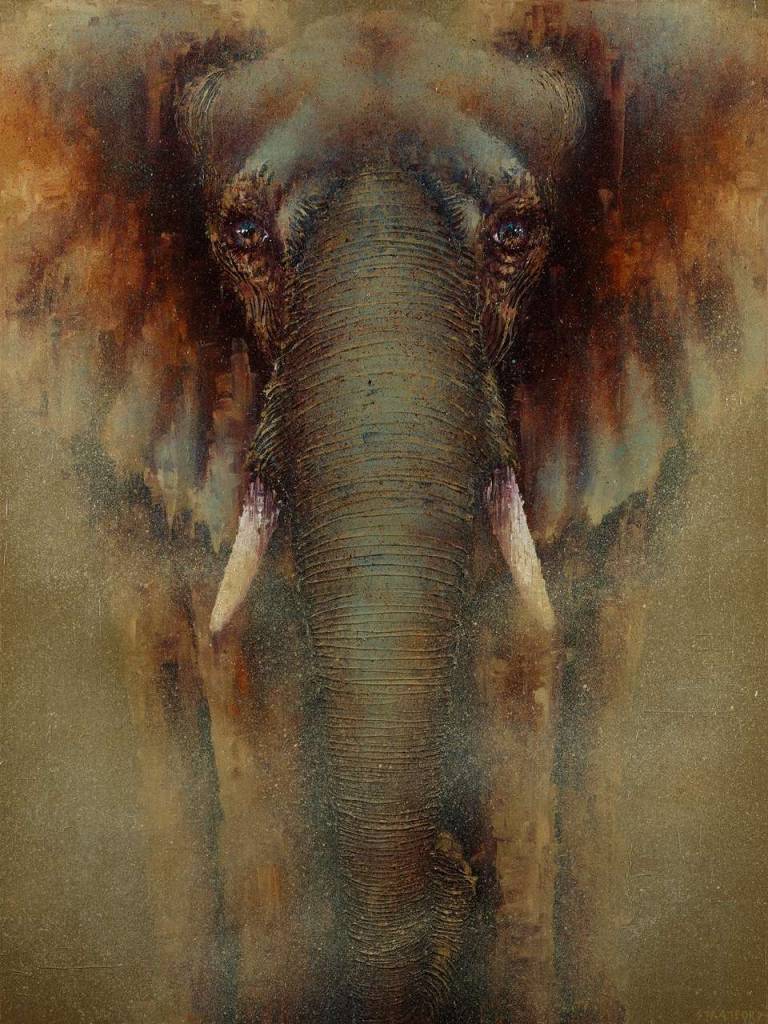 Elephant (SOLD) - Amanda Stratford