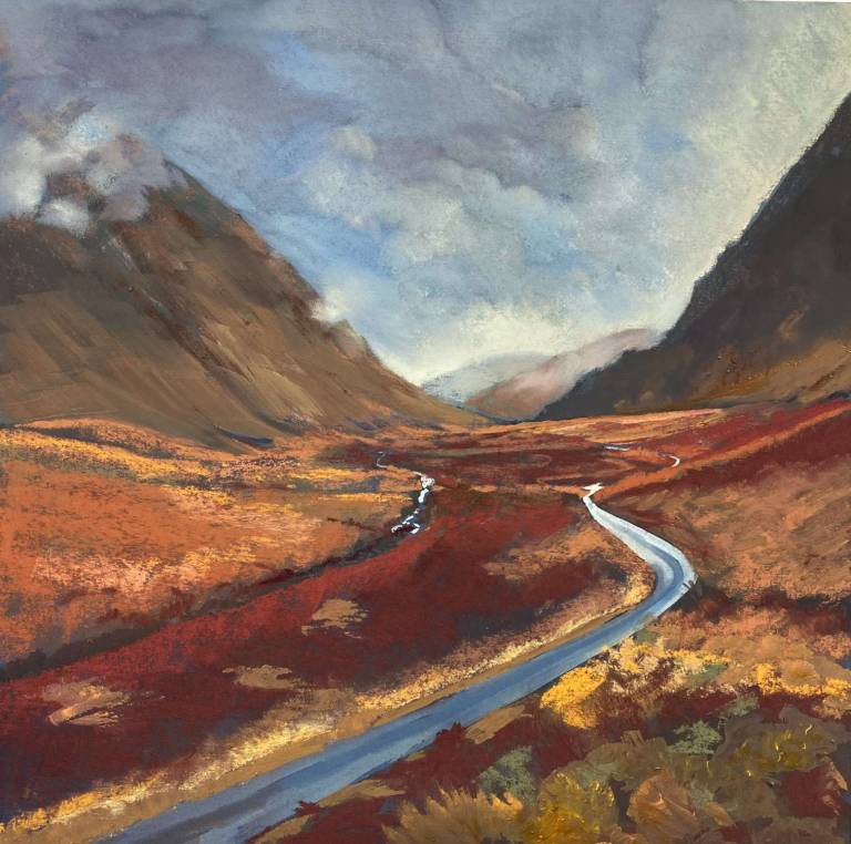 Margaret Evans - Winter Reds, Glencoe