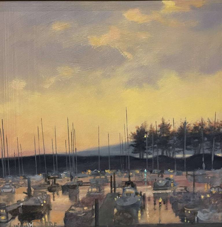 Inverkip Sunset - William Dobbie