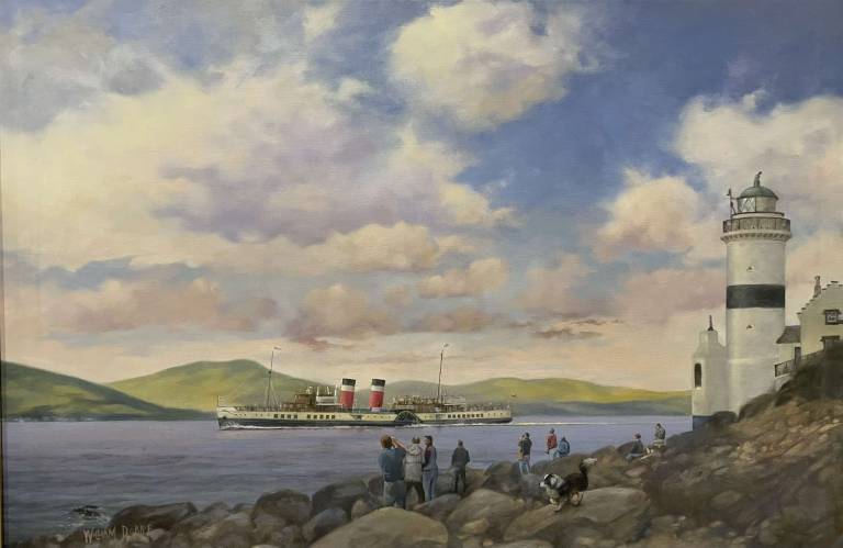 Return to the Faithful (Waverley passing Cloch Lighthouse) - William Dobbie