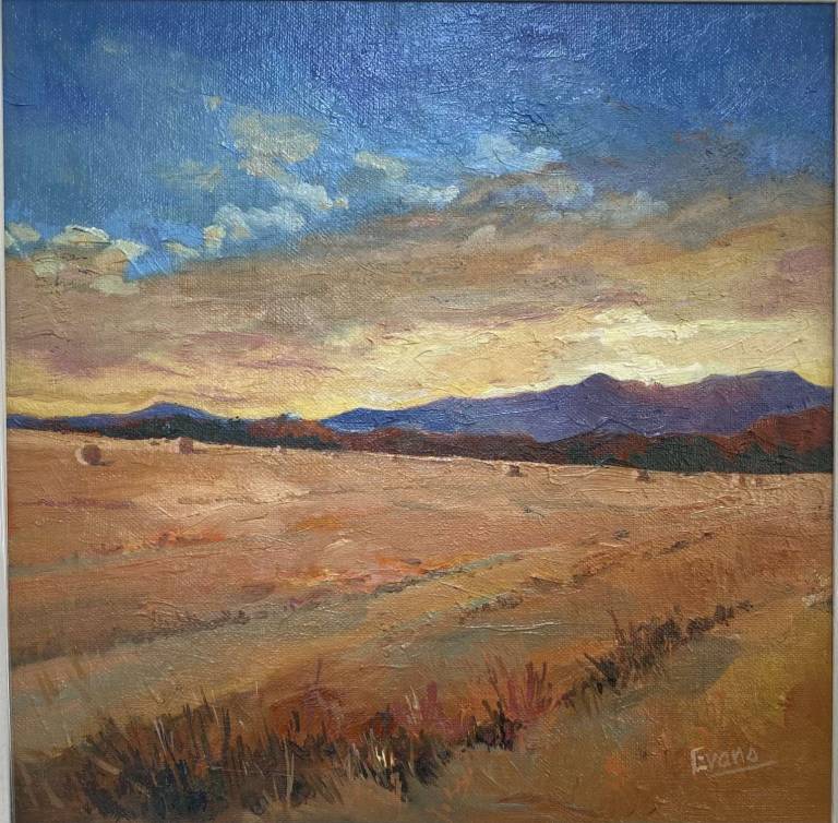 Sundown Over Grampians - Margaret Evans